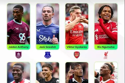 جوهرة ليفربول ينافس جريليش وجيوكيريس.. المرشحون لجائزة الأفضل في جولة بريميرليج